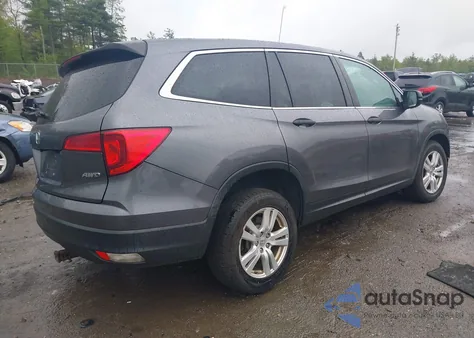 2017 Honda Pilot Lx from USA, damaged, VIN 5FNYF6H10HB083749